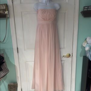 After Six Pink Sundress Strapless Sleeveless for Bride